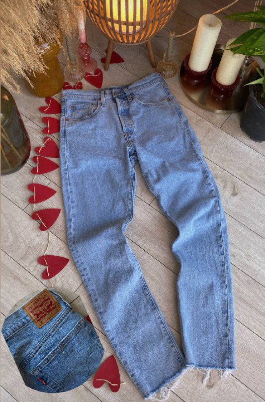 Джинсы Levi's 501 размер S