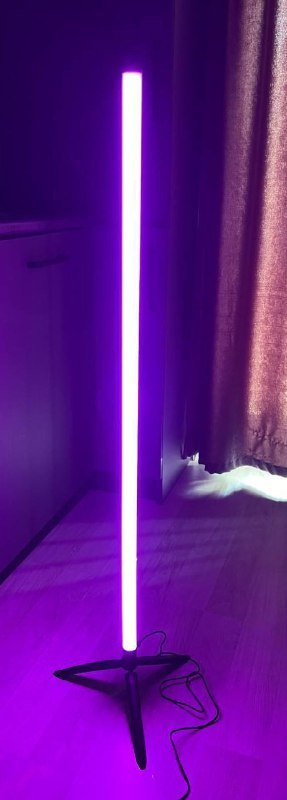 USB лампа вертикальная RGB светодиодная со стойкой и пультом