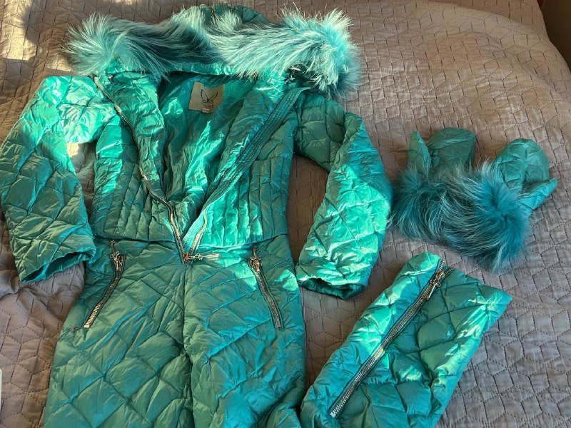 комбинезон пуховый Naumi с варежками 6