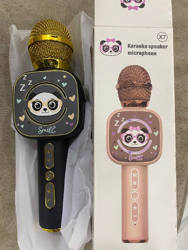 Микрофон с изменением голоса, фен минисо 1200W