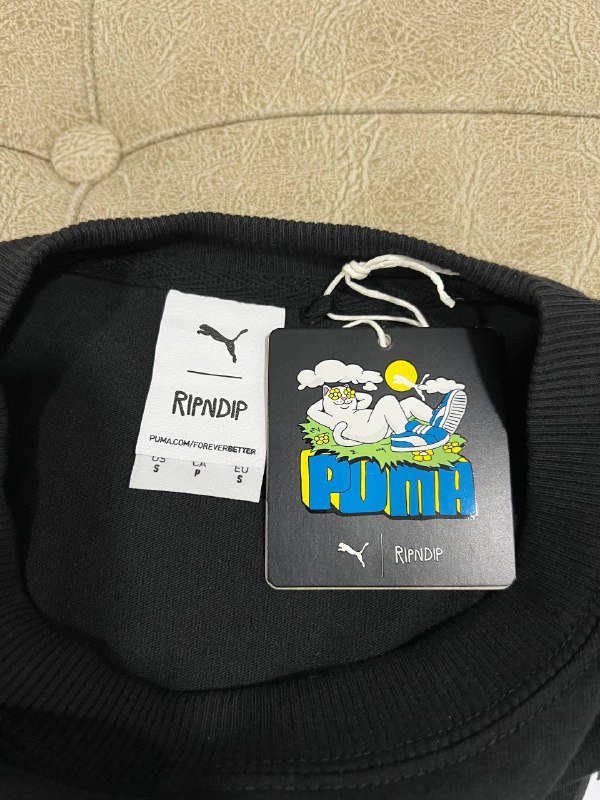Футболка Puma x Ripndip размер S-M новая с этикеткой 3