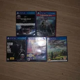 PlayStation 4 Slim 500 ГБ з іграми та контролерами 2