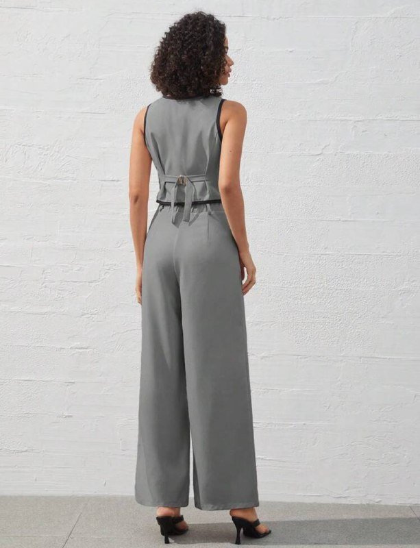 Атласный комплект (рубашка и брюки), Shein комплект (топ и брюки) 6