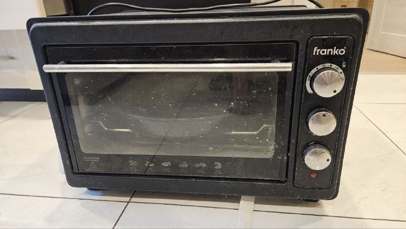 Печка Franko с круглым противнем 2