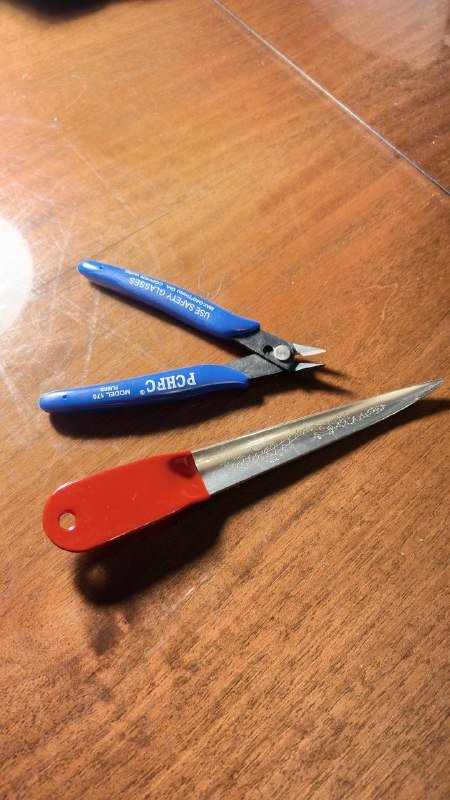 Набор для плетения из ротанга лопатка бокорезы