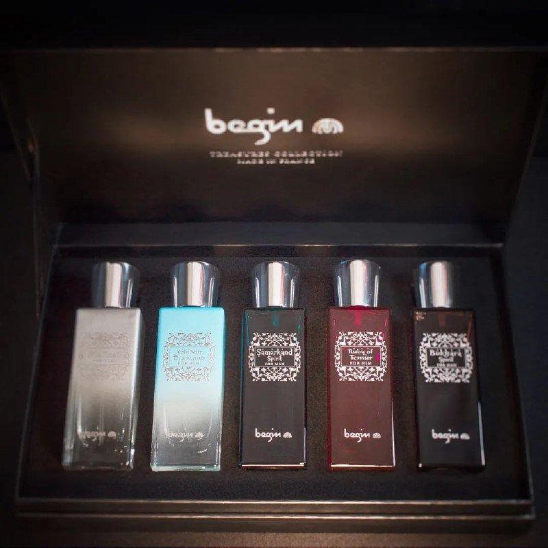 Begim Parfume Travel Set мужской из 5 ароматов по 30ml