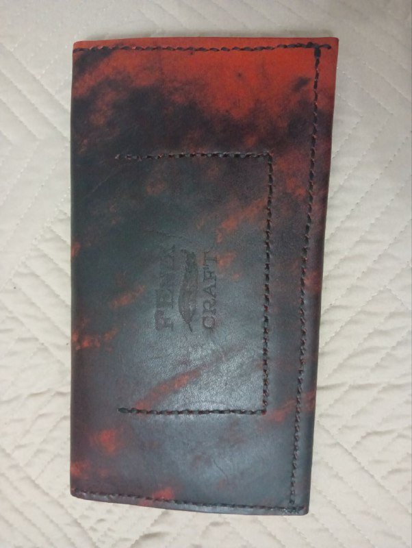 Кошелёк из натуральной кожи ручной работы 3