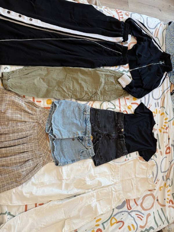 Одежда для девочки 10-12 лет Zara платья, шорты, футболки, костюмы 7