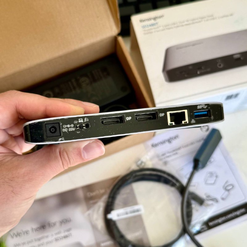10-портовая док-станция Kensington SD2480T Thunderbolt 3 2