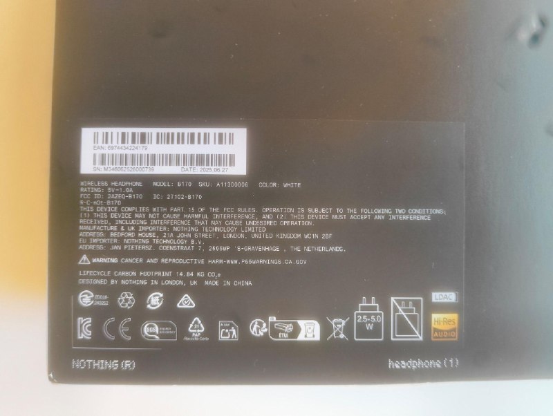 Наушники Nothing Headphones 1 5