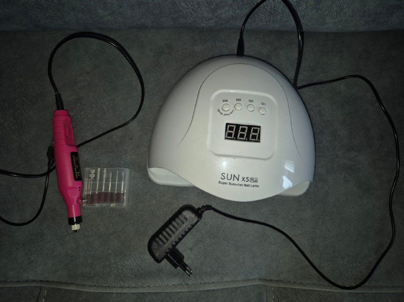 Лампа для гель лака и аппарат для снятия покрытия