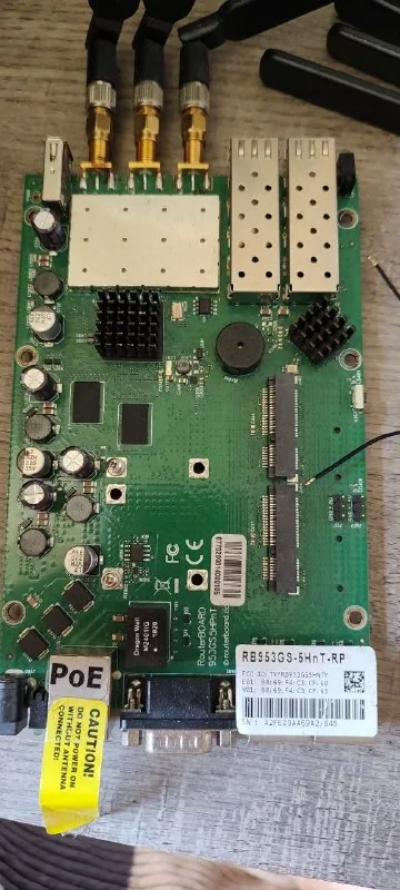 Роутер Mikrotik rb953gs-hnt, 4G+ модем Fibocom L860-GL-16 1