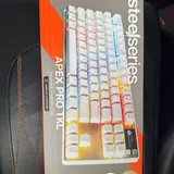 Клавиатура SteelSeries Apex Pro TKL Gen 3 белая 1