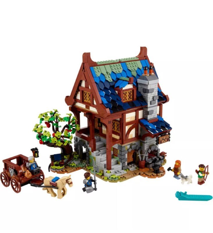 Lego средневековая кузница 3