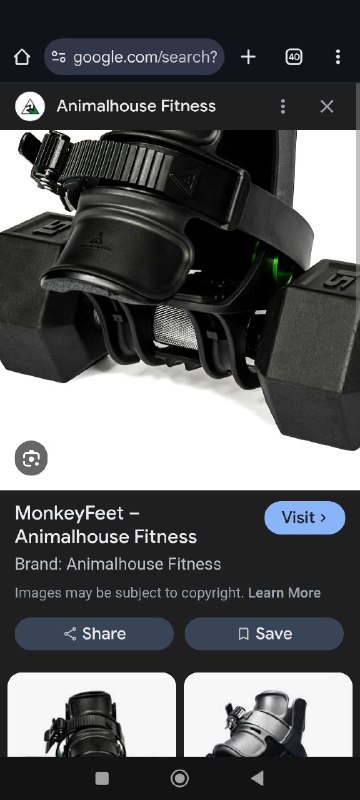 MonkeyFeet ankle weight strap 2