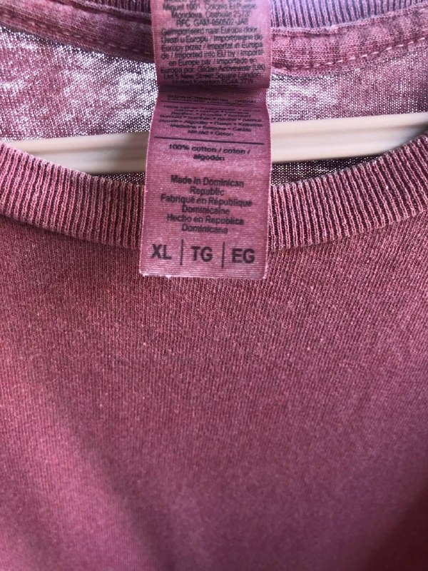 голубая и розовая футболки oversize 5