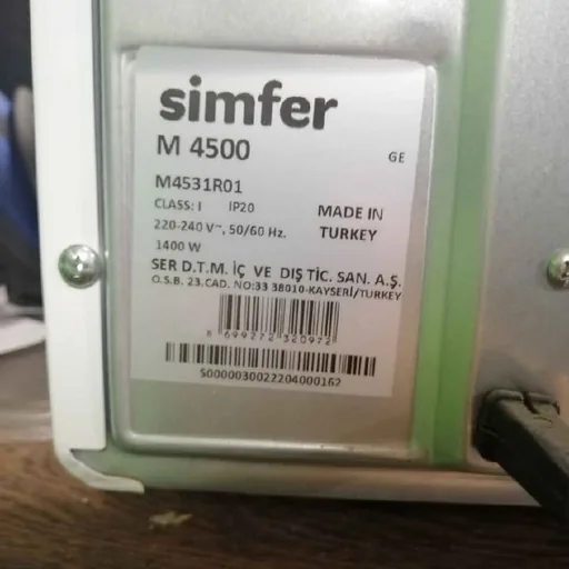 Настольная духовка Simfer M4500