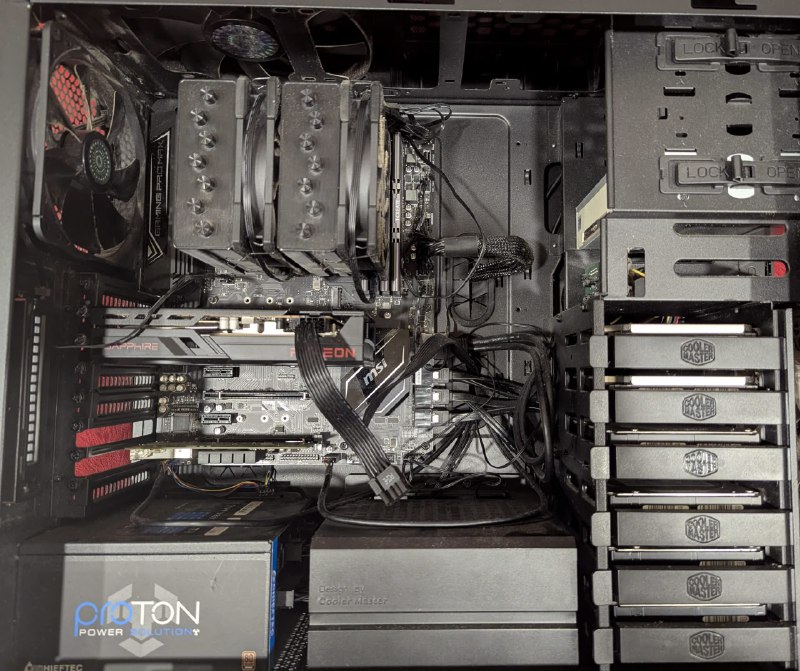Компьютер AMD Ryzen 9 5950X, Radeon RX 6600, 128GB RAM 3