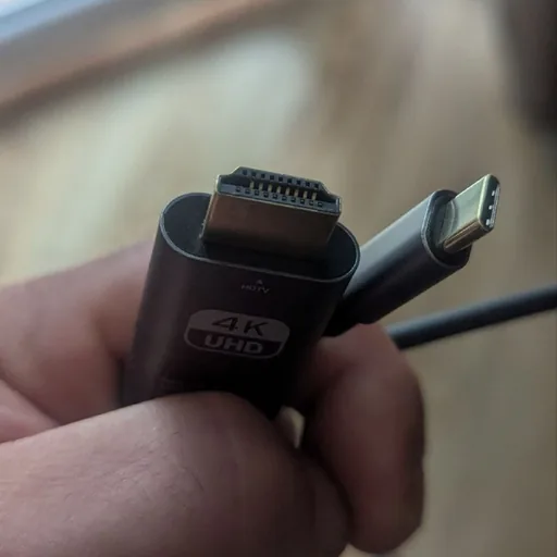 Кабель-переходник USB Type-C на HDMI 4K UHD, 2 м