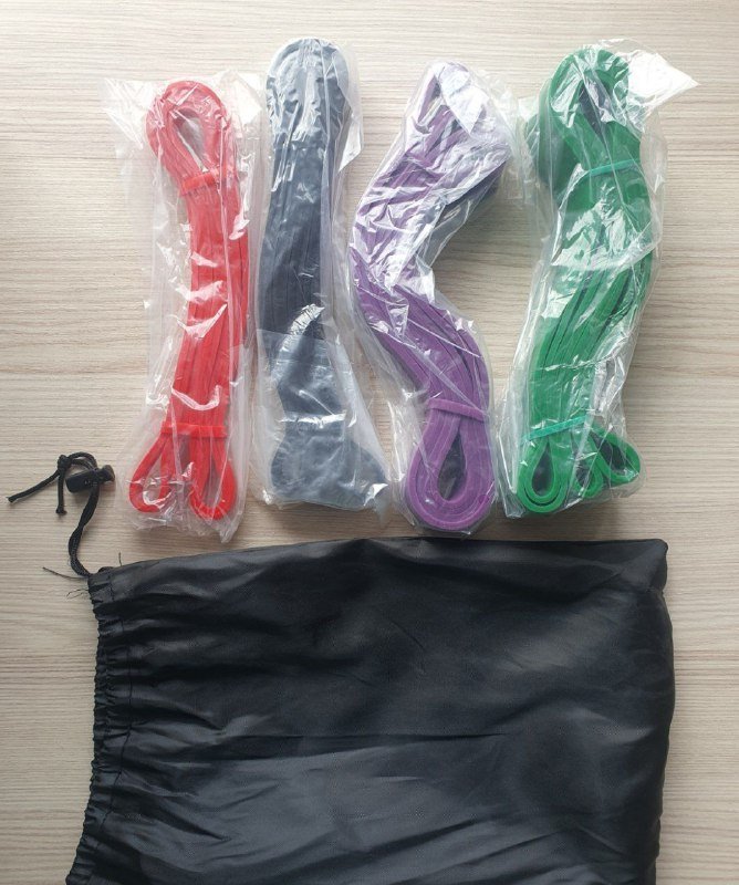 набор резинок для фитнеса от 6 до 57 кг