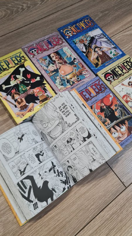Манга One Piece комплект 6 книг 2