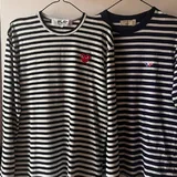 Мужской лонгслив Comme Des Garcons, Maison Kitsuné 1