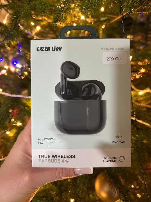 Наушники green lion true wireless earbuds 4 g1