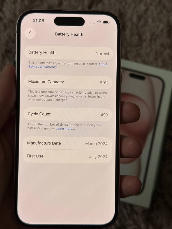 iPhone 15 128GB 5