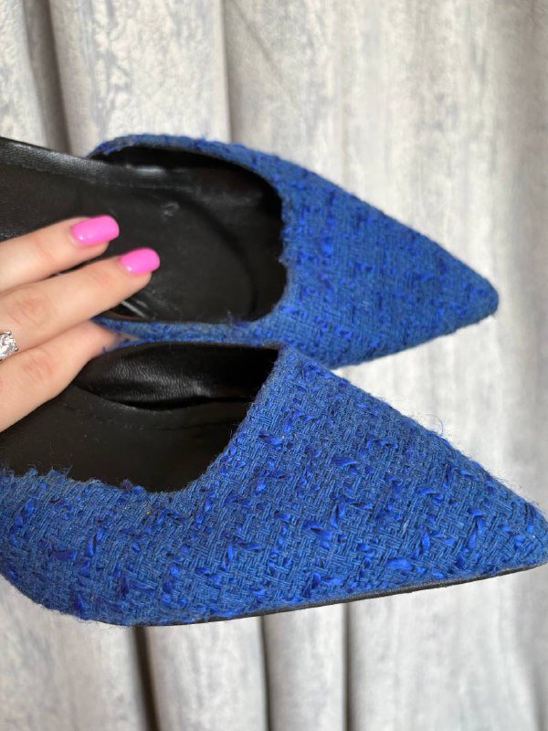 Синие туфли женские размер 38 2