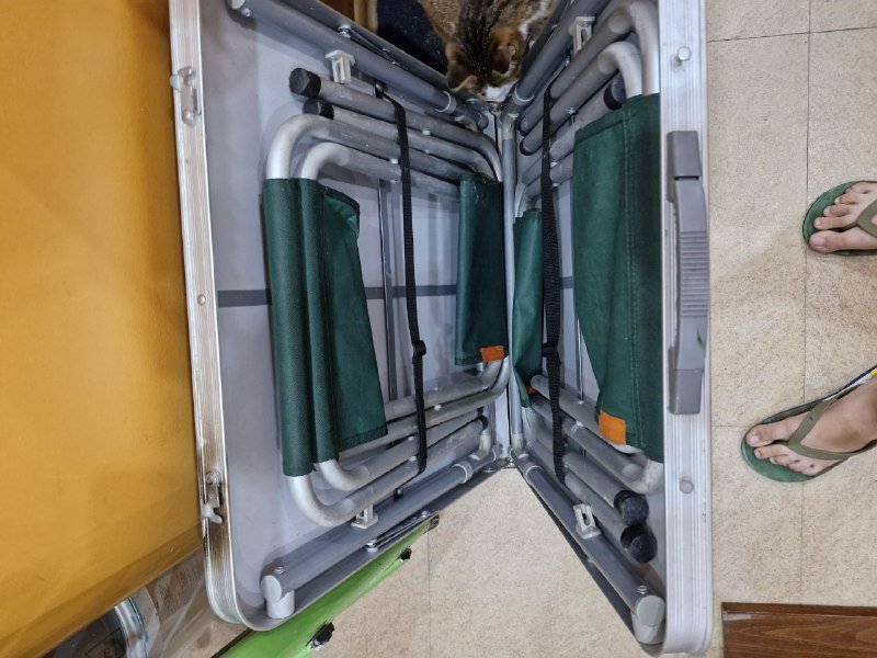 Стулья для кемпинга, складной стол с табуретками 4