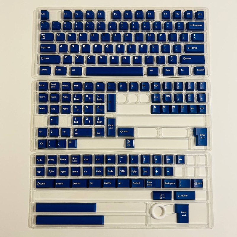 3 набора клавиш для механической клавиатуры Cherry PBT 4