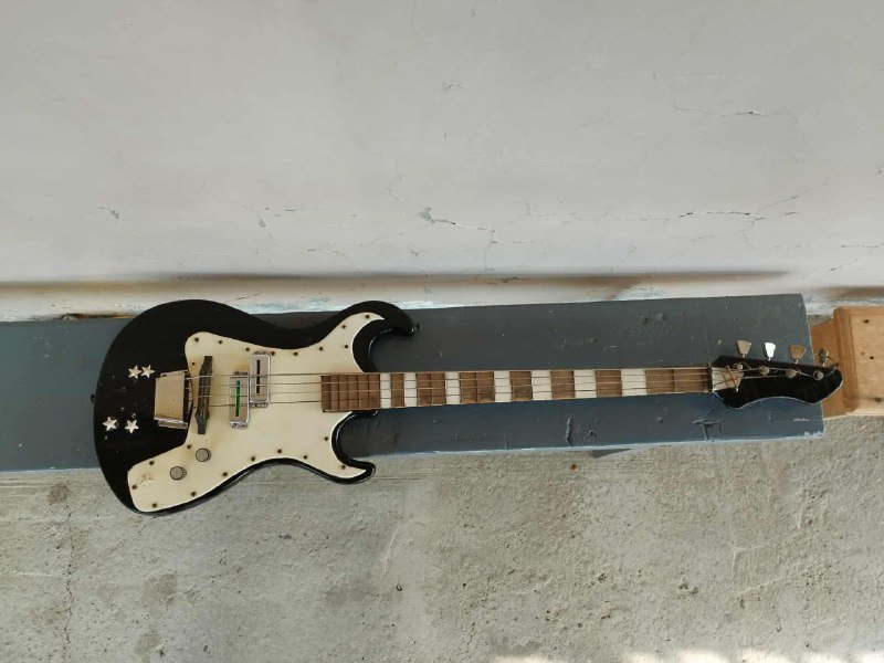 Советская бас-гитара Урал 510Б Урал-бас