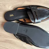 Женские мюли Zara, натуральная кожа, 38 размер 2