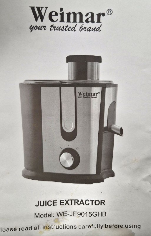 Соковыжималка Универсальная Weimar 3