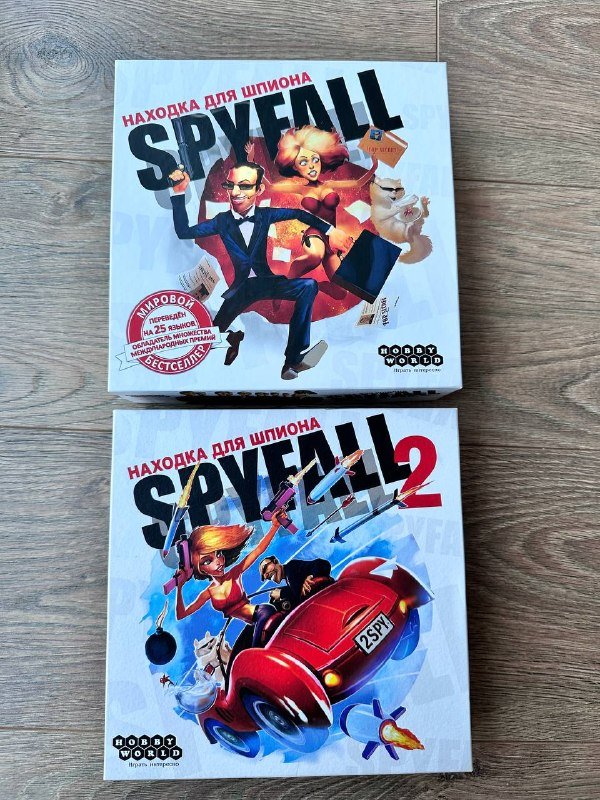 Настольные игры Находка для шпиона SPYFALL, SPYFALL 2