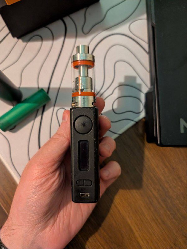 Вейп Tesla cigs 85W, Mutation RBA, 18650 аккумулятор 3