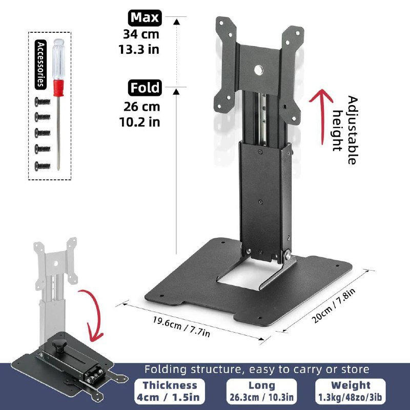 Складная поставка для монитора Wearson WS-03T 3