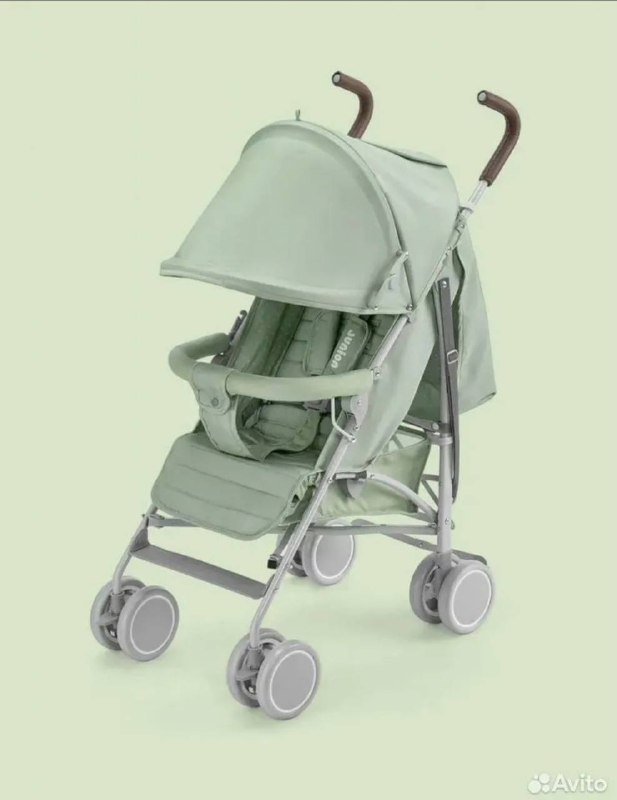Коляска-трость Junion Catchy нежно-зеленая