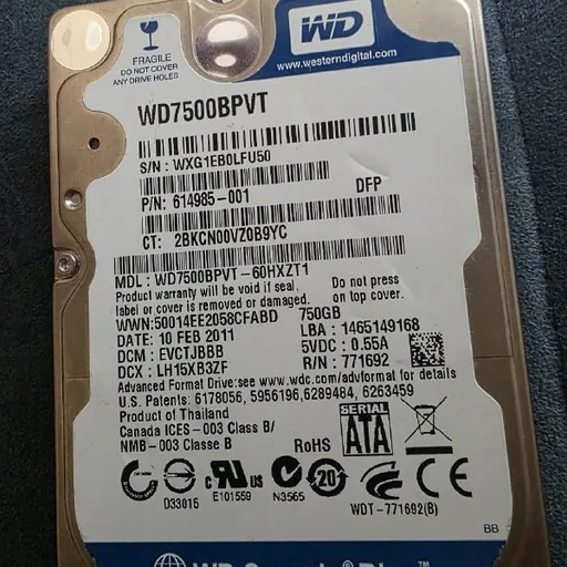 Жесткий диск 750GB SATA