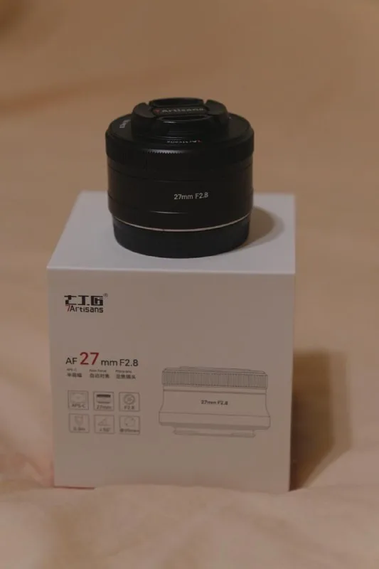 Объектив 7Artisans AF 27mm f2.8 E Mount