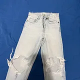 Косуха Zara, пиджак в клетку, рубашка Temu, джинсы Zara и Befree, топ New Yorker 7