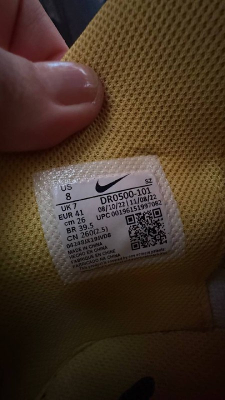 Кроссовки Nike Air Force 1 Mid Off-White Varsity Maize US 8 4