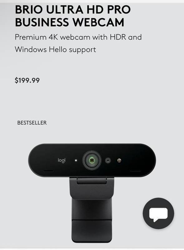 Logitech Brio 4K Webcam 3