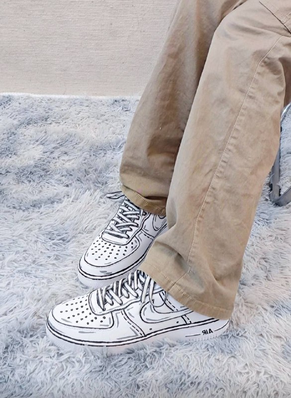 Nike Air Force Custom мужские кроссовки 6