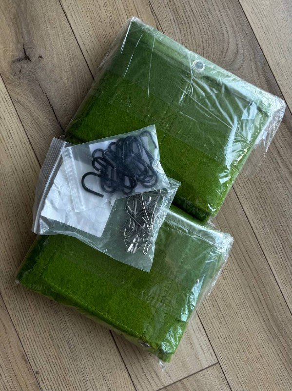 Контейнеры для микрозелени, джутовые коврики, кармашки для растений 3