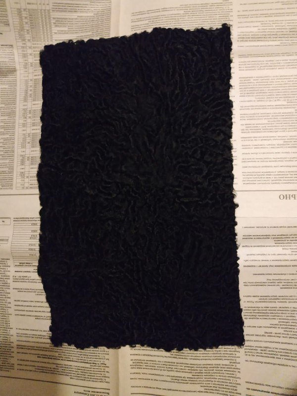 Натуральные меховые воротники каракуль овчина 7