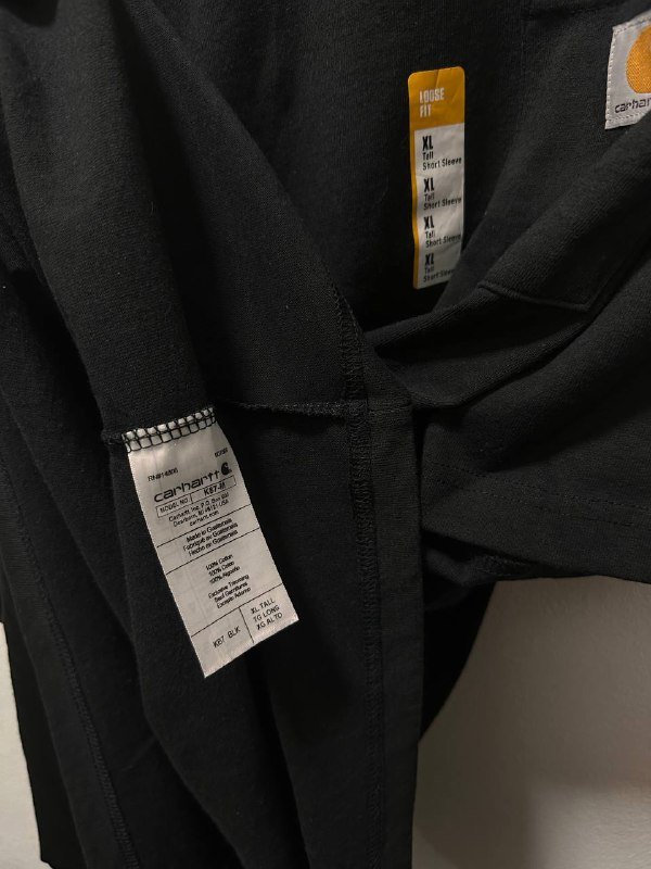 Майка Carhartt черная размер XLT 6