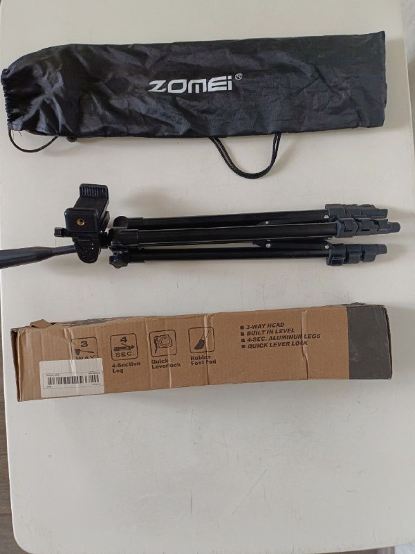 Штатив Zomei с сумкой и коробкой 2