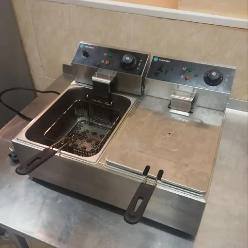 Гриль саламандра Hurakan HKN-SLE570, фритюр Hurakan HKN-FD88N