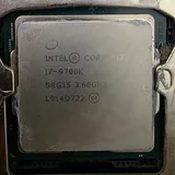 Материнская плата MSI Z390, Intel i7-9700K 2
